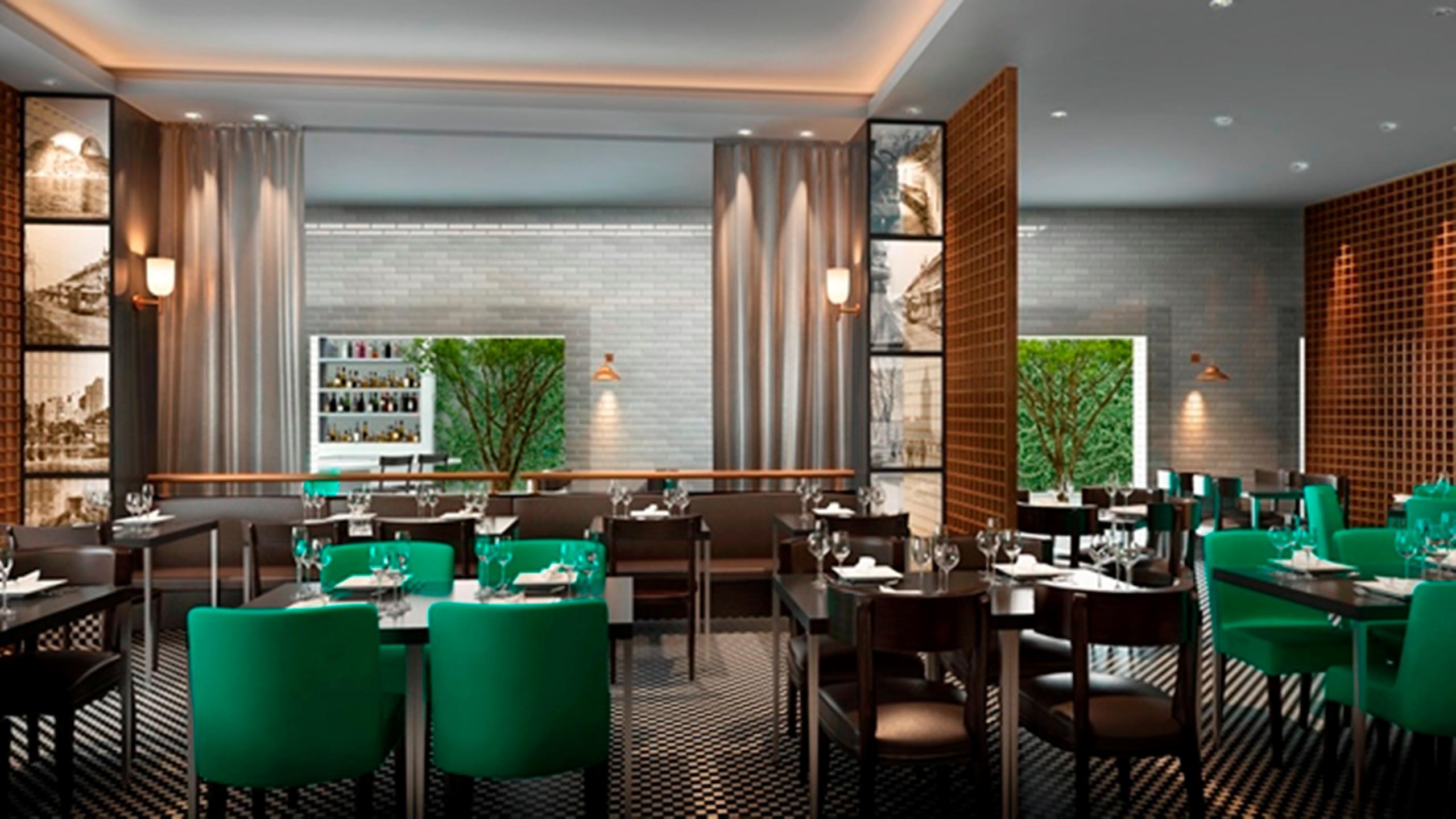 Hotel Atlantico Prime Rio de Janeiro Buitenkant foto Interior of the restaurant
